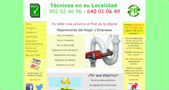 Desktop Screenshot of fr24hserviciosdelhogar.com